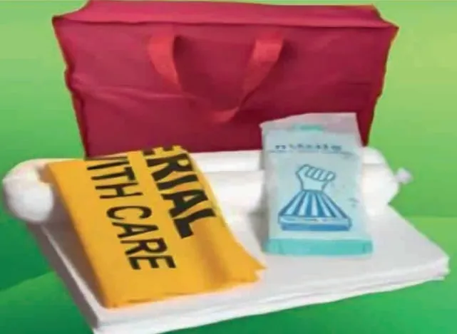 Kit de derrame para aceite y químico