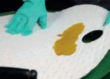 Tapetes absorbentes para cilindro