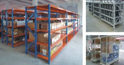 Racks de mediana capacidad para almacén