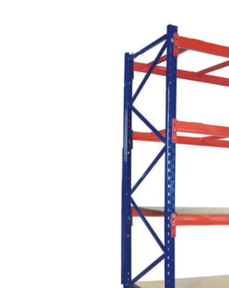 Racks y estanterías de almacén — detalle