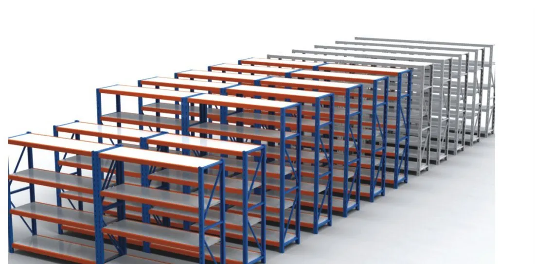 Racks y estanterías de almacén